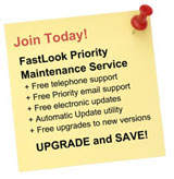 Upgrade now and SAVE on our new FastLook Priority Maintenance Service.